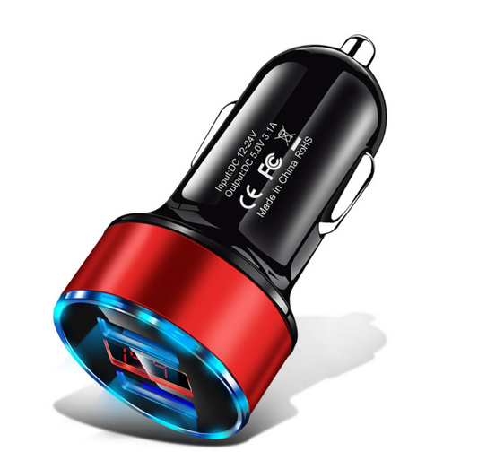 Car metal car charger