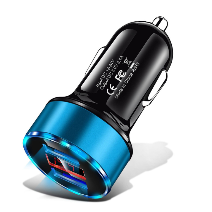 Car metal car charger