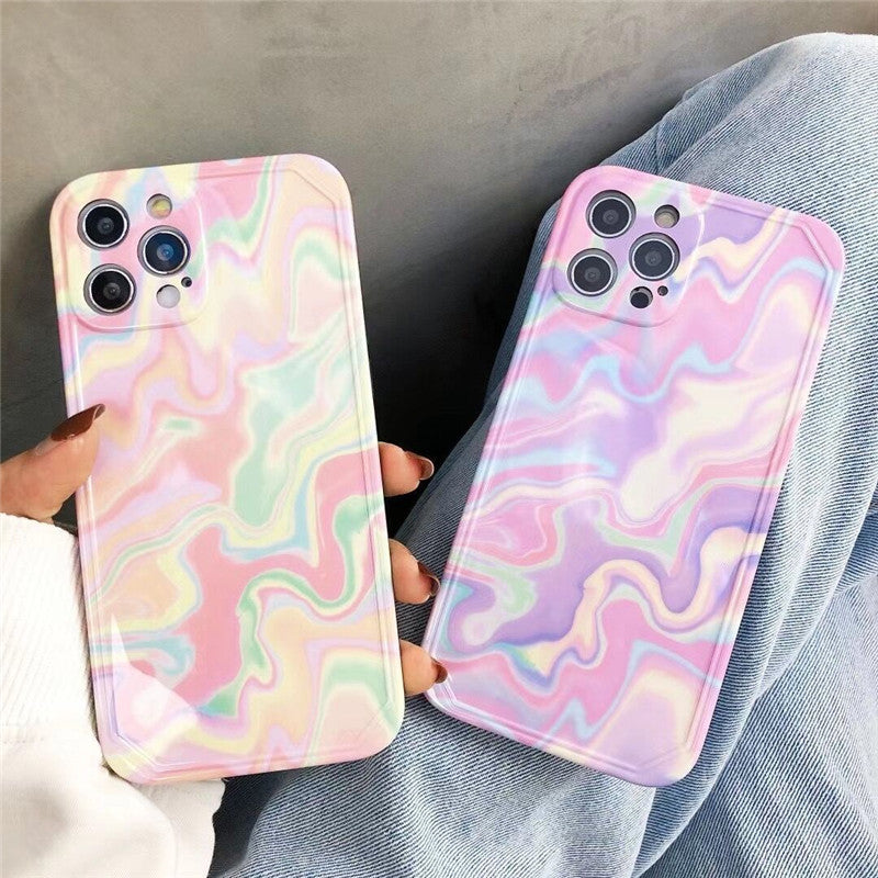 Creative Colorful Water Ripple Mobile Phone Case