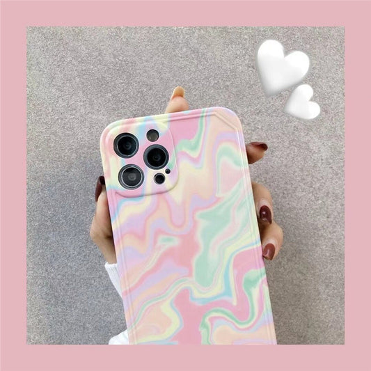 Creative Colorful Water Ripple Mobile Phone Case